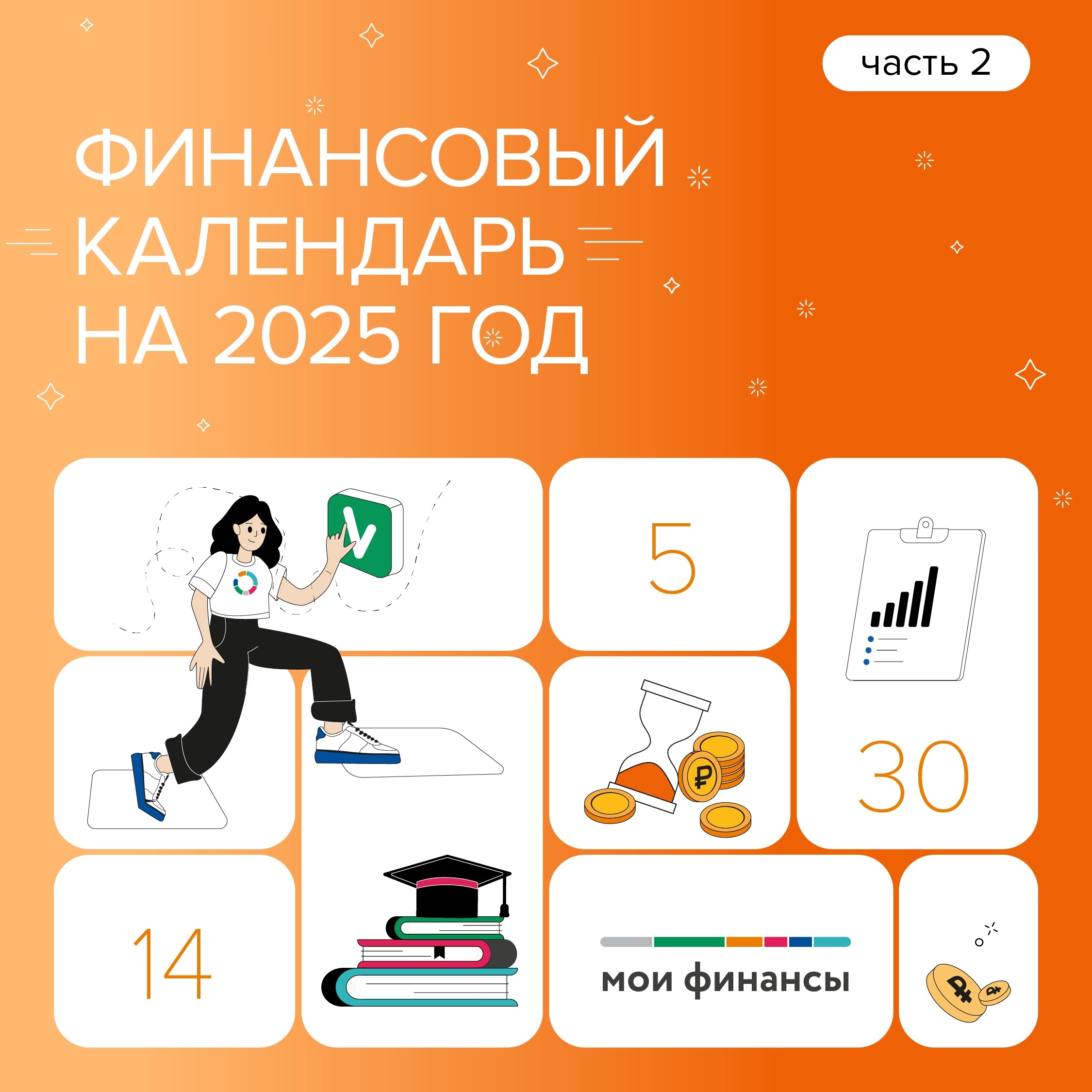 Финансовый календарь на 2025 год, часть 2.