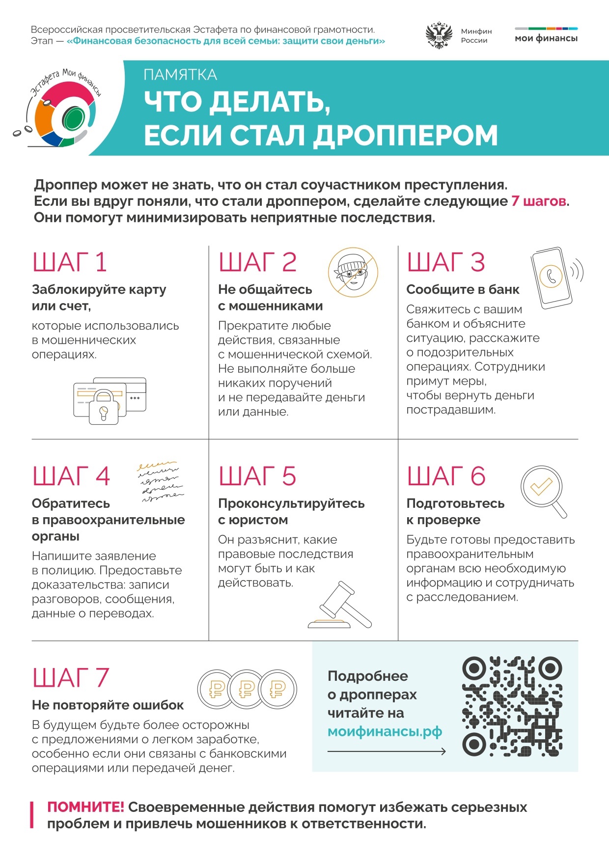 Что делать если стал дроппером.