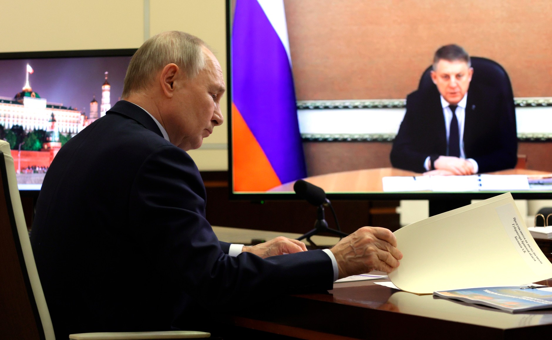 Встреча с губернатором Брянской области Александром Богомазом.