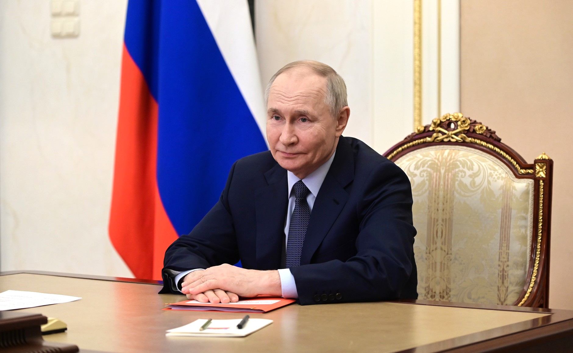 Совещание с постоянными членами Совета Безопасности.
