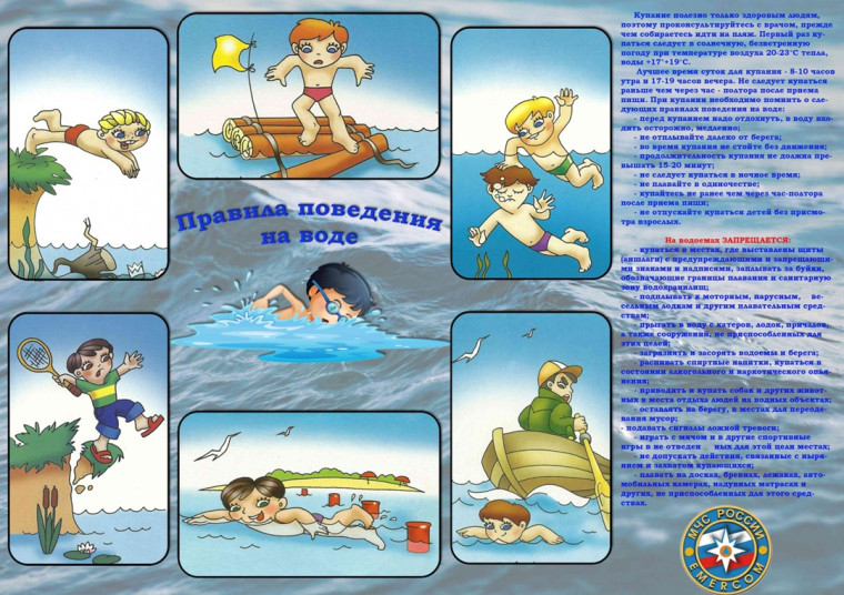 Безопасность на водоёмах в летний период.. Безопасность на водоёмах в летний период..