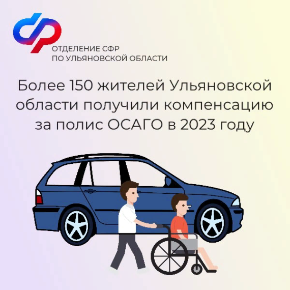 Более 150 жителей Ульяновской области получили компенсацию за полис ОСАГО в 2023 году. Более 150 жителей Ульяновской области получили компенсацию за полис ОСАГО в 2023 году.